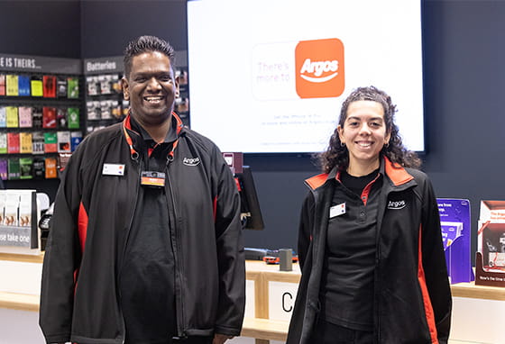 An image of Argos Staff inside the Sainsbury's at Silkstream