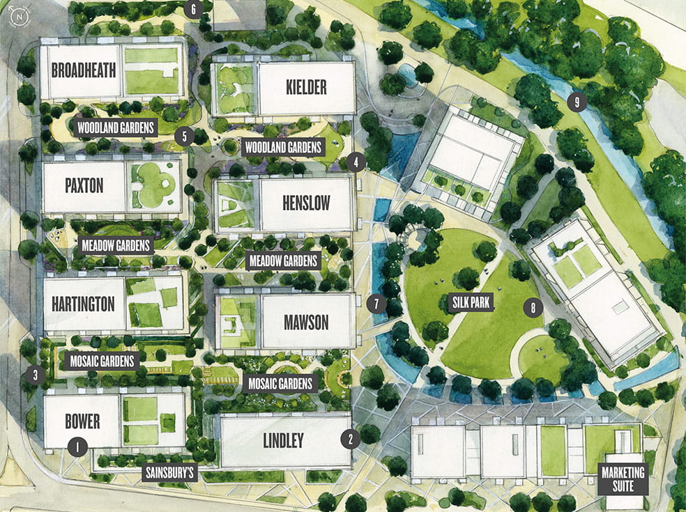 Silkstream - Site Plan