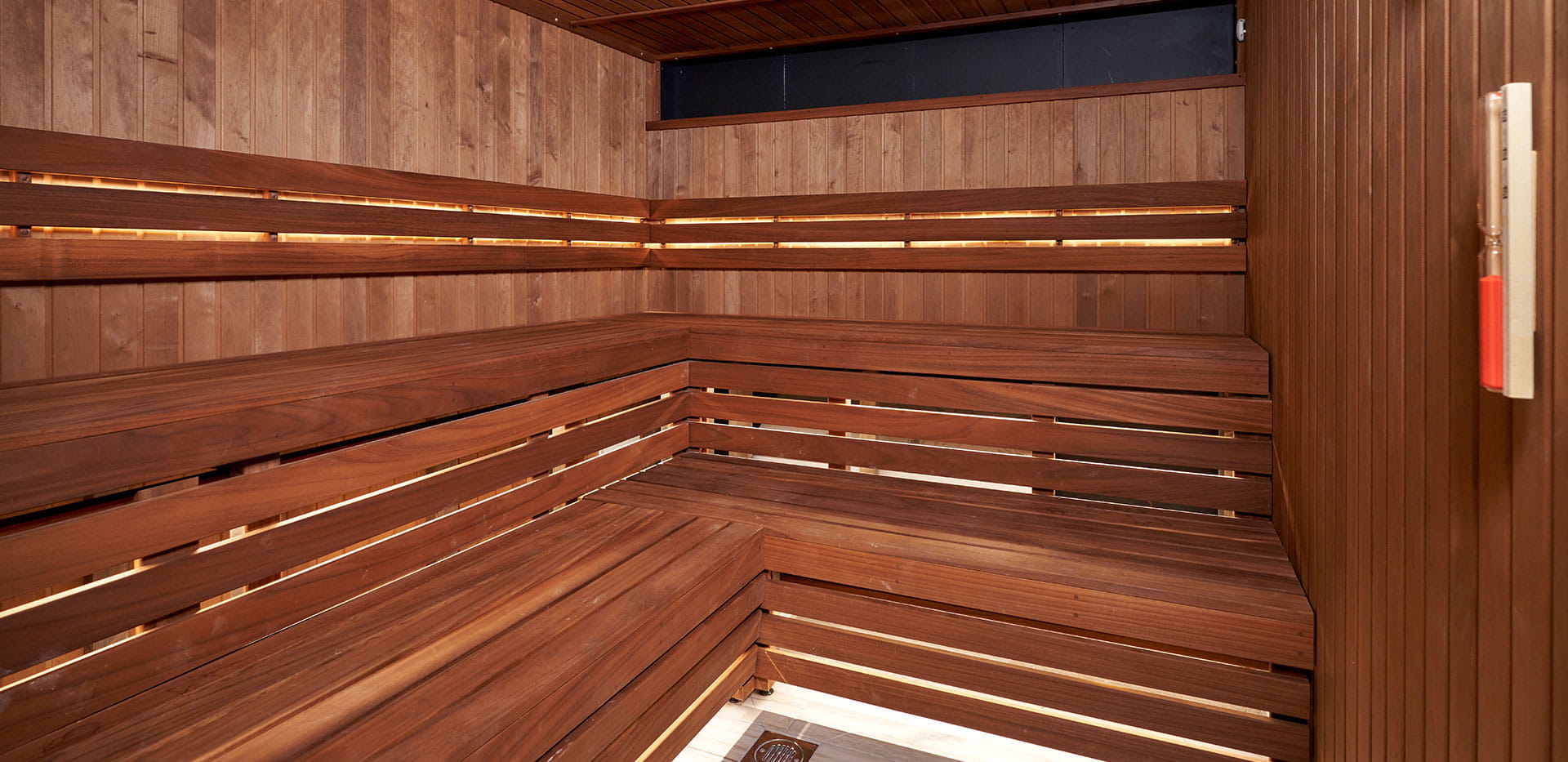 Snow Hill Wharf, Facilities, Sauna