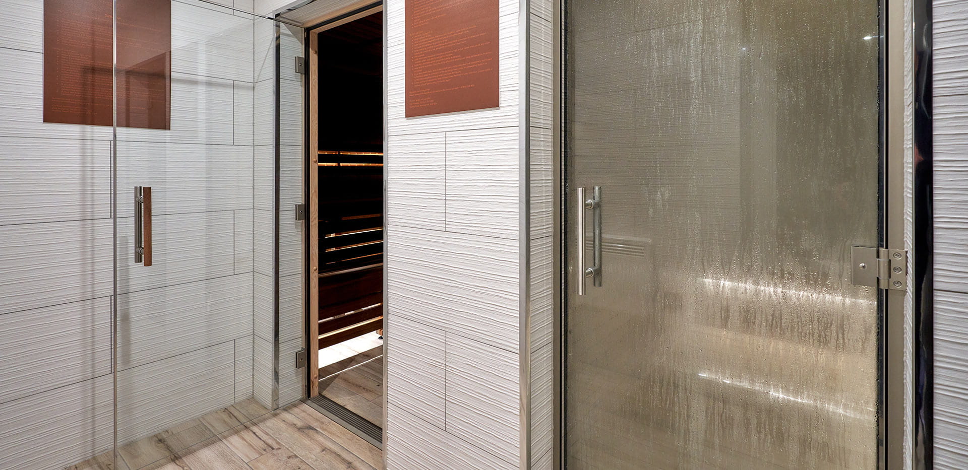 Snow Hill Wharf, Facilities, Sauna