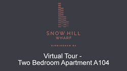 Virtual Tour - Two bedroom apartment A104