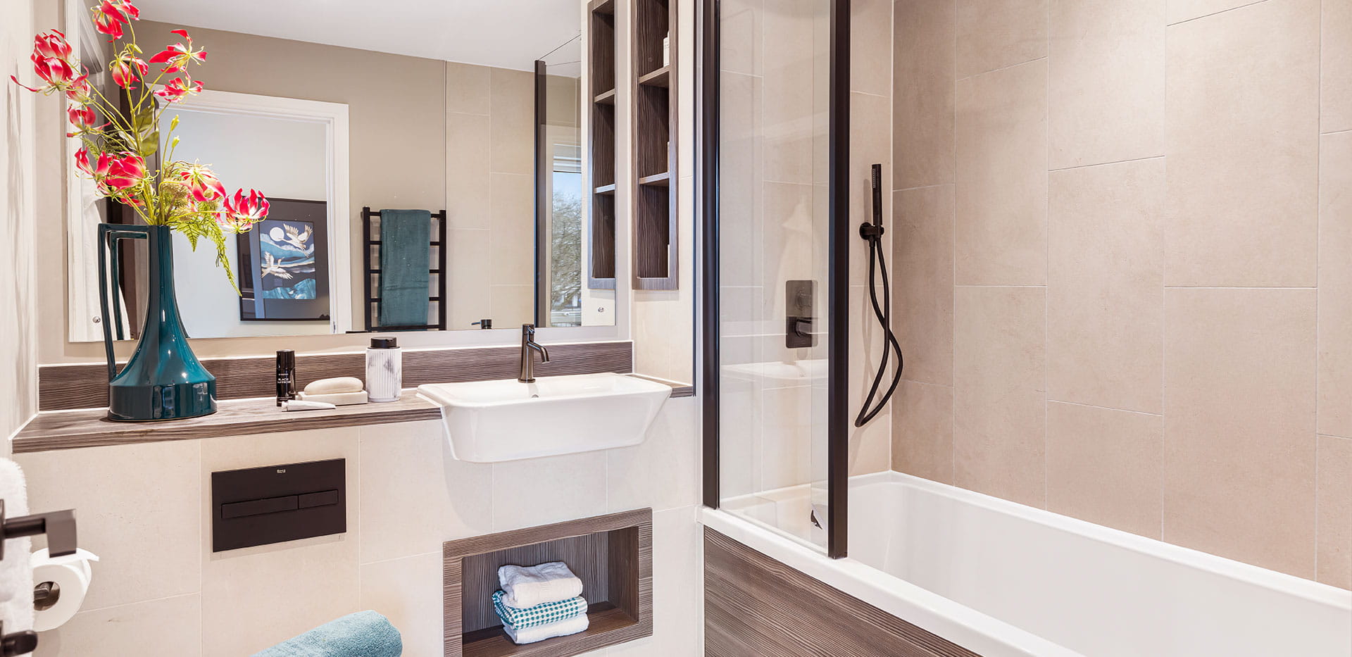 Interior image of bathroom