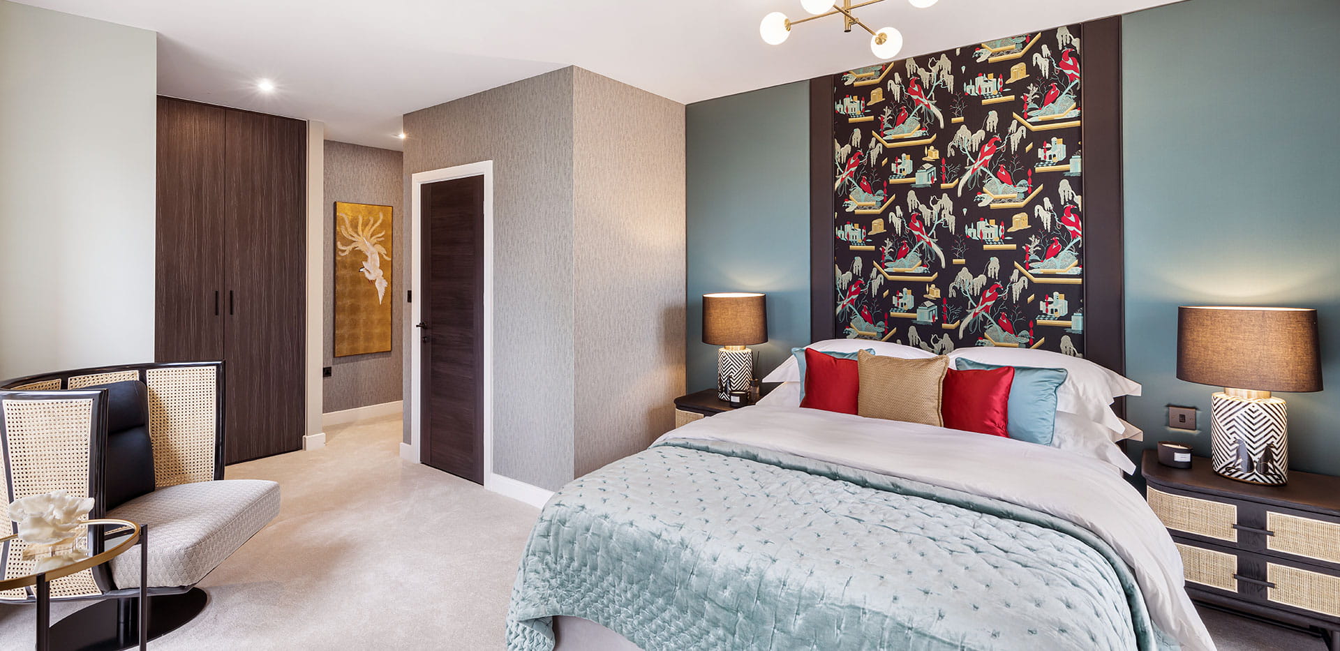 Interior image of bedroom