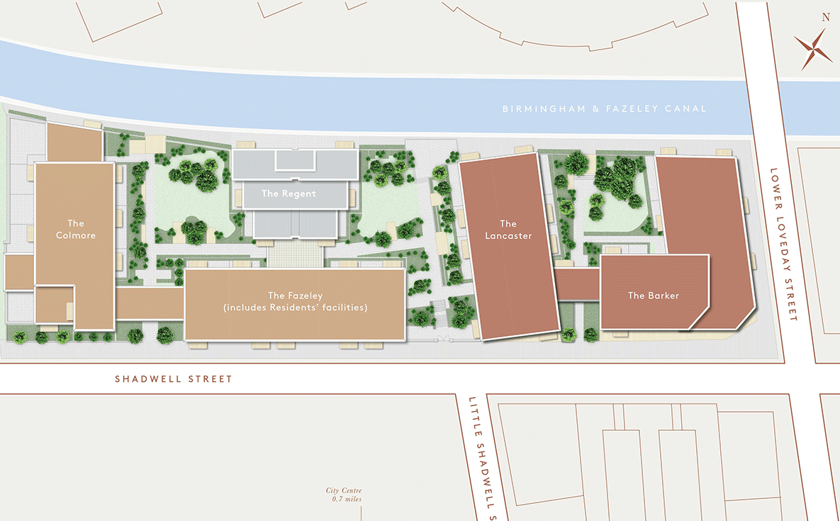 Snow Hill Wharf - Site Plan