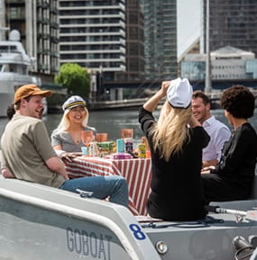 Go Boat at Canary Wharf