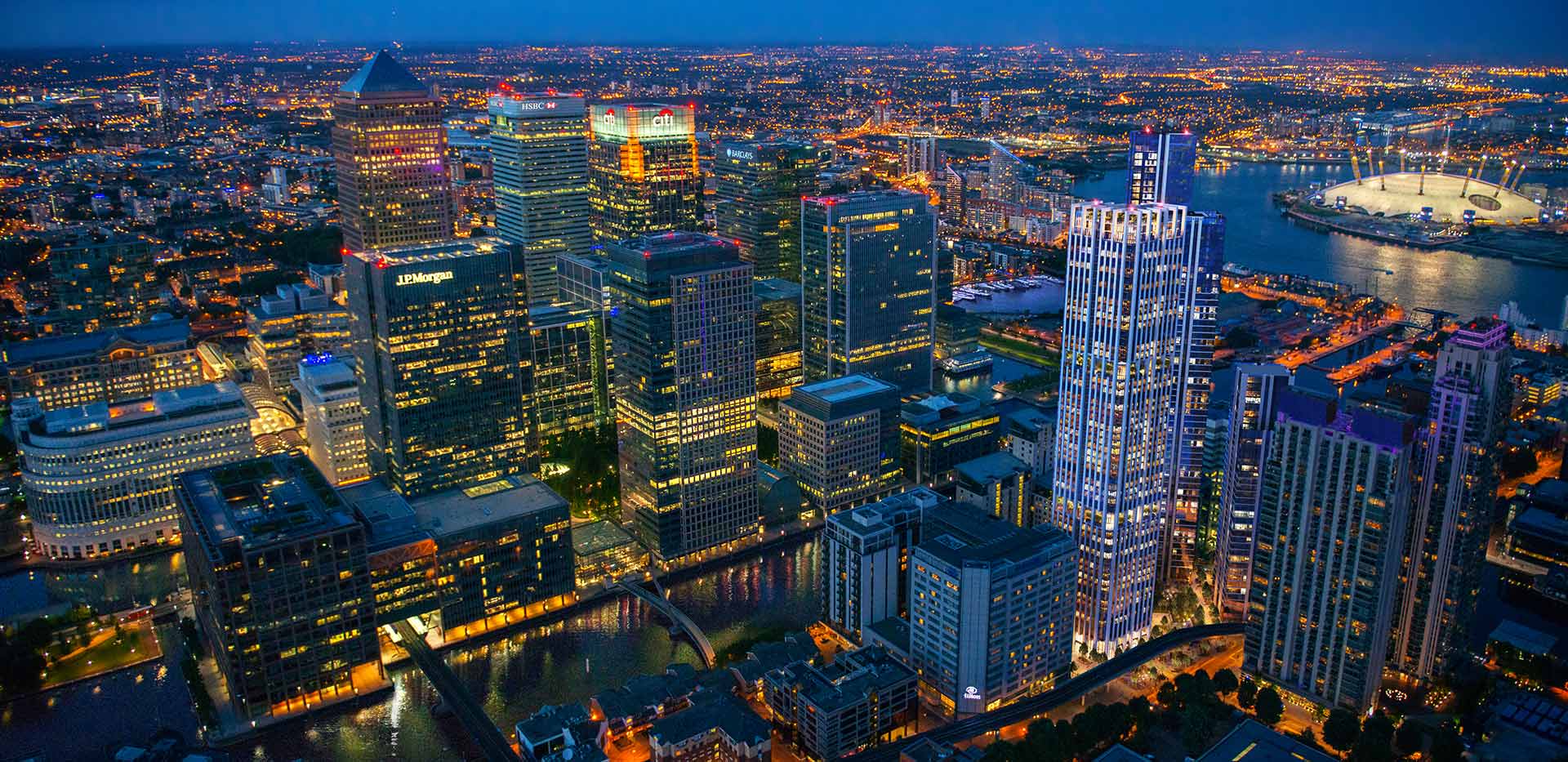 An Exterior Image of South Quay Plaza