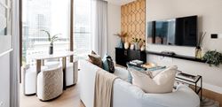 An interior Living / Dining Image at South Quay Plaza (Infinity Suite - The Guestroom)