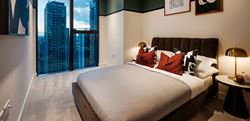 An interior Bedroom Image at South Quay Plaza (Infinity Suite - Two Bedrooms)