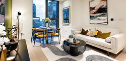 An interior Living / Dining Image at South Quay Plaza (Infinity Suite - Two Bedrooms)