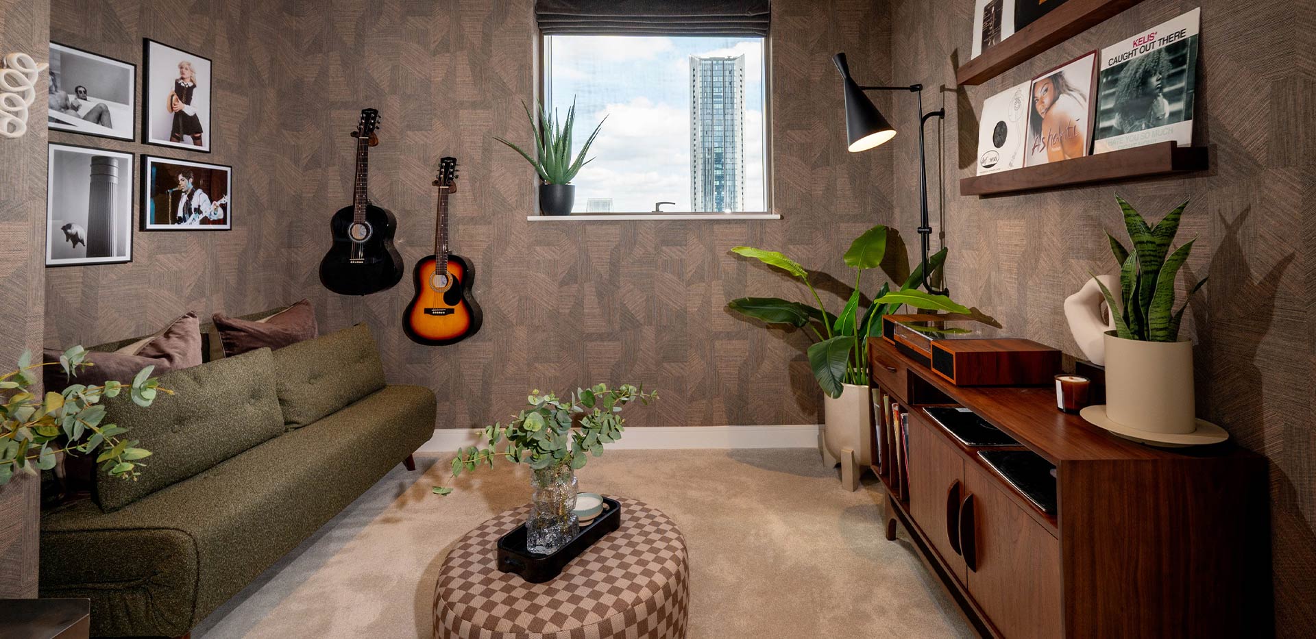 South Quay Plaza, Interior, Living Room