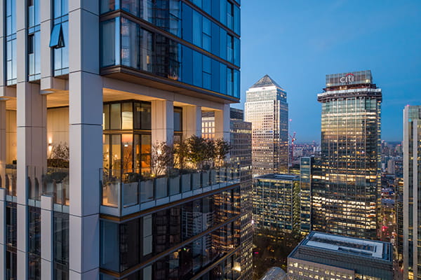 Harcourt Gardens at South Quay Plaza