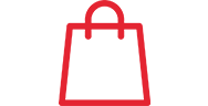 Shopping bag icon