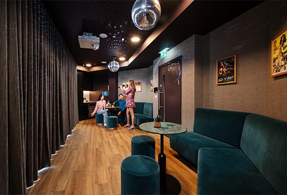 Karaoke Room at South Quay Plaza