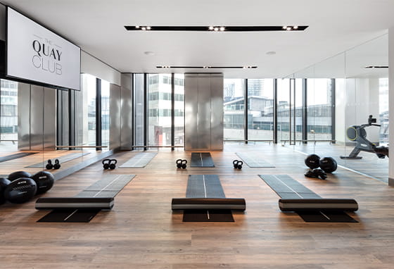 Yoga Studio at South Quay Plaza