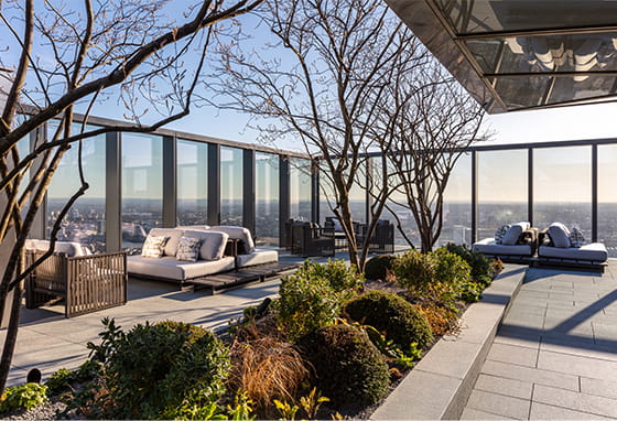 Balcony image at South Quay Plaza