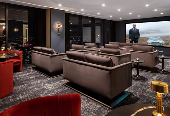 Cinema image at South Quay Plaza