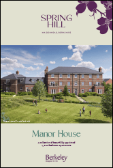 An image of the Spring Hill Manor House brochure
