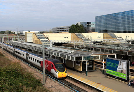 Railway station local to Eastbrook