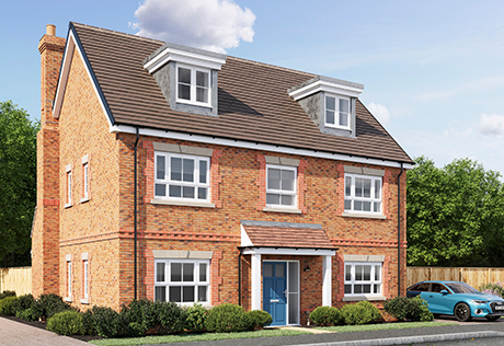An exterior image of The Hazel at Spring Hill
