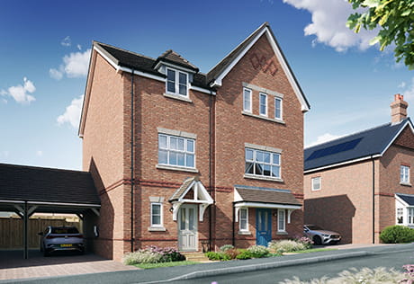 An exterior image of The Jasmine at Spring Hill