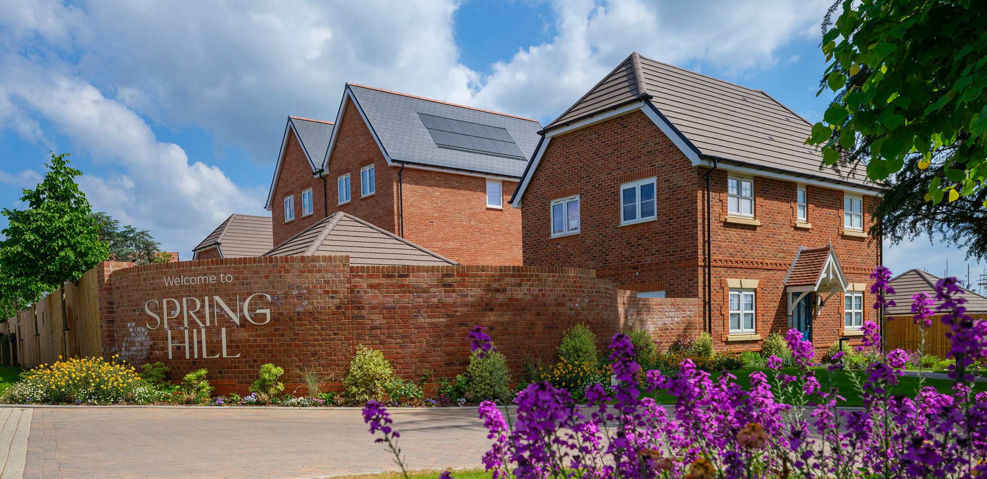 Spring Hill home exterior and sign