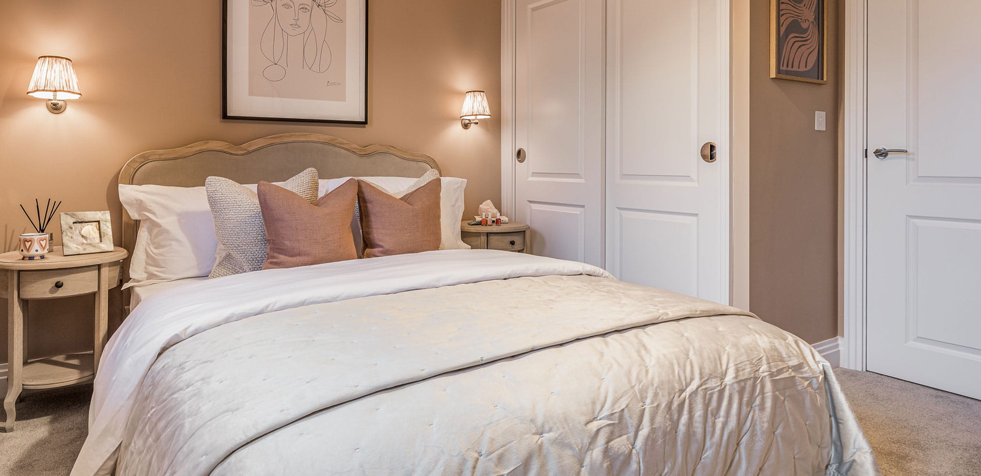 Spring Hill showhome large bedroom