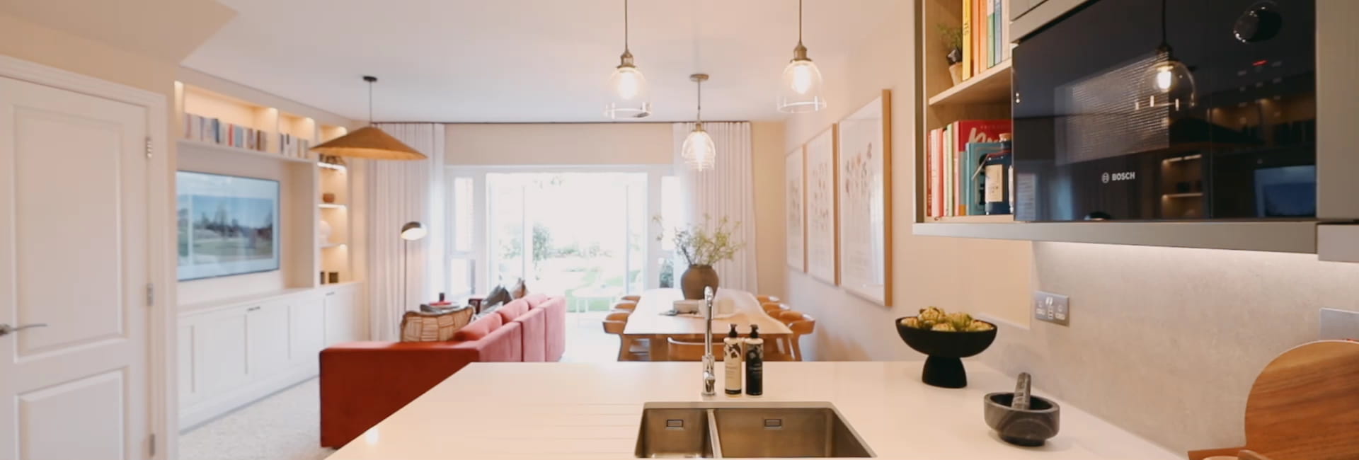 An image of a Kitchen / Dining / Living area at Spring Hill