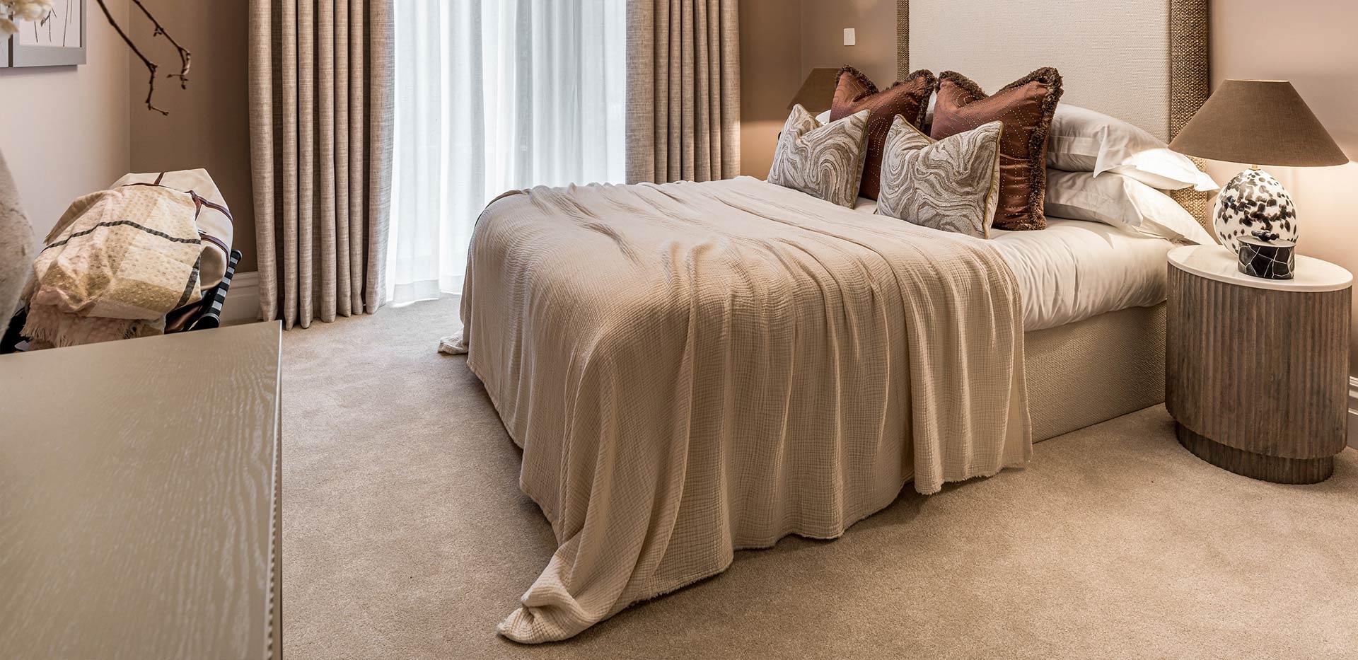 A image of a Bedroom at the 3 Bed Showhome at Sunningdale Park