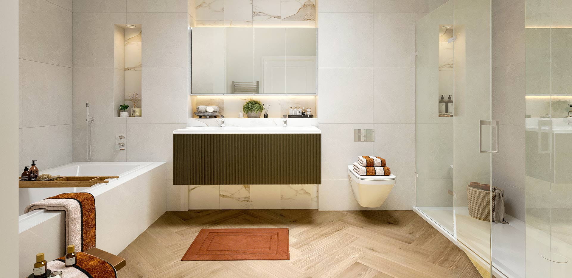 Sunningdale Park, Larch Court, Interior, Bathroom