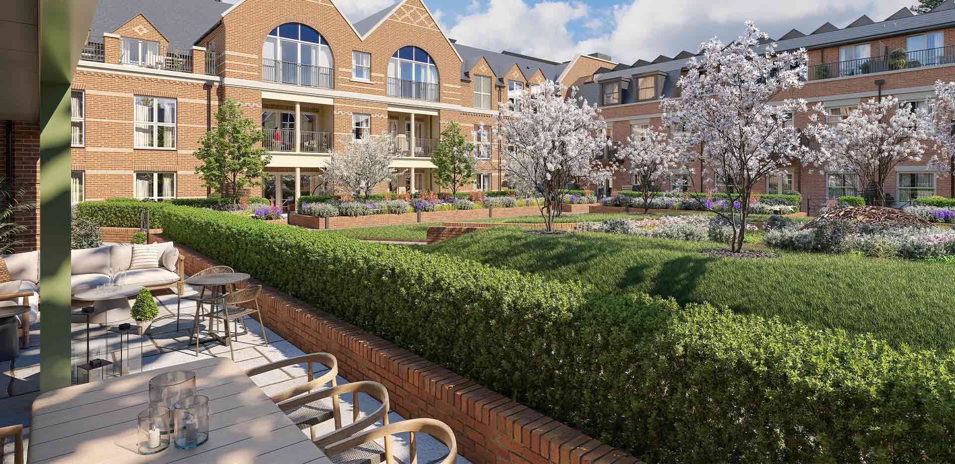 Sunningdale Park, Larch Court, Exterior 