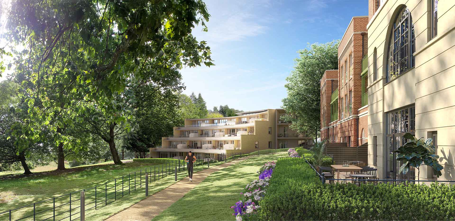 Sunningdale Park, Larch Court, Exterior 