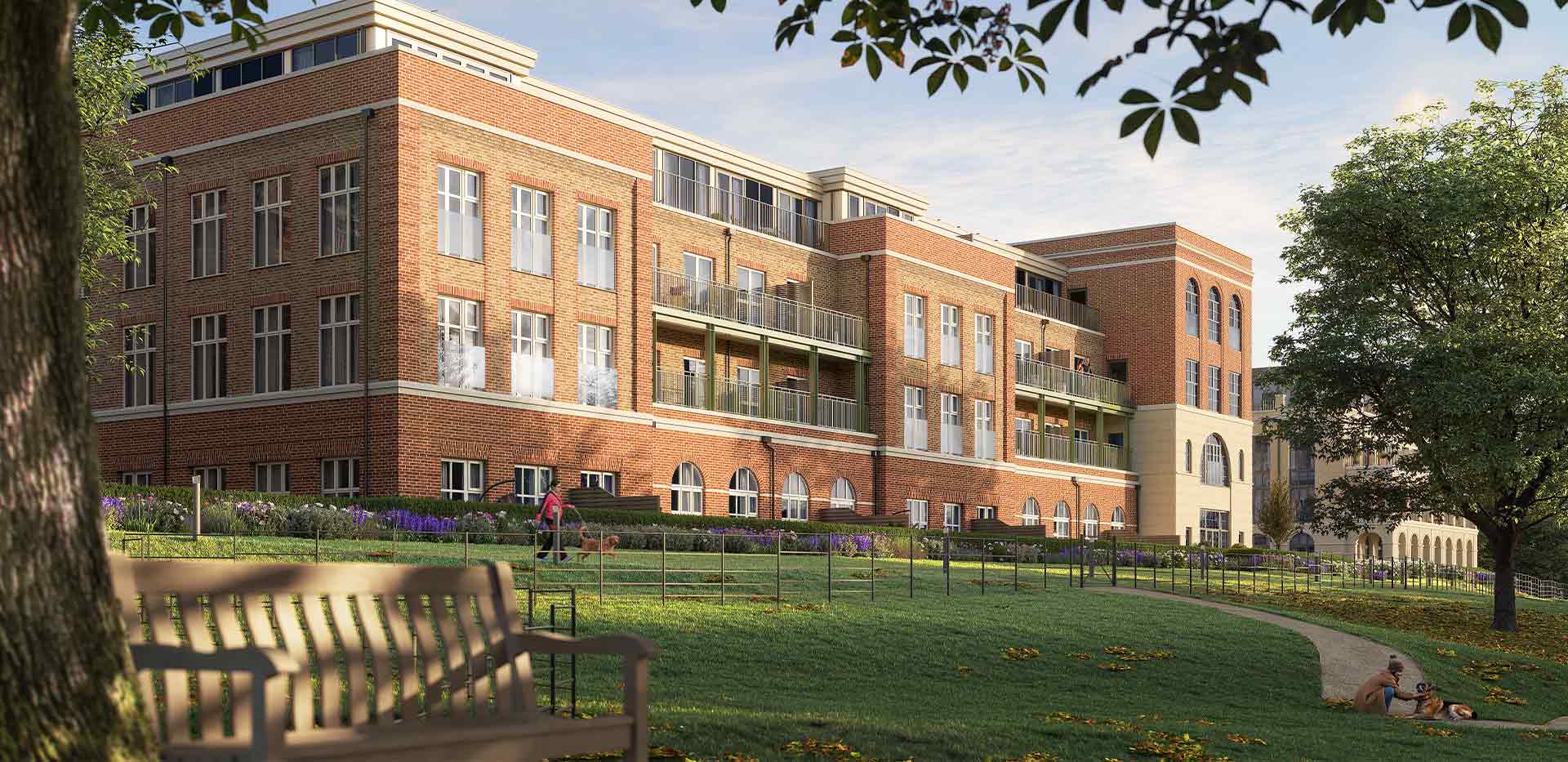 Sunningdale Park, Larch Court, Exterior 