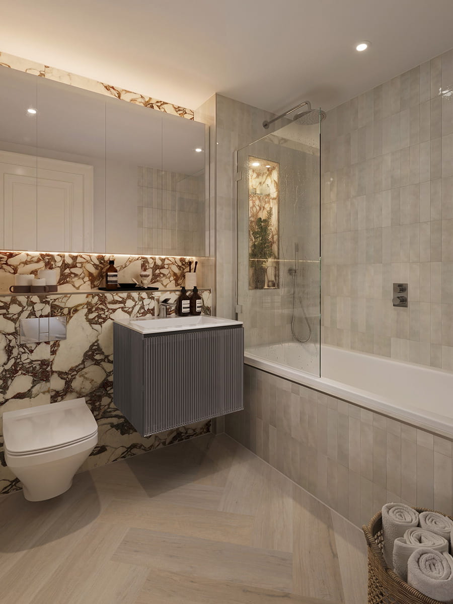 An interior Bathroom image at Larch Court