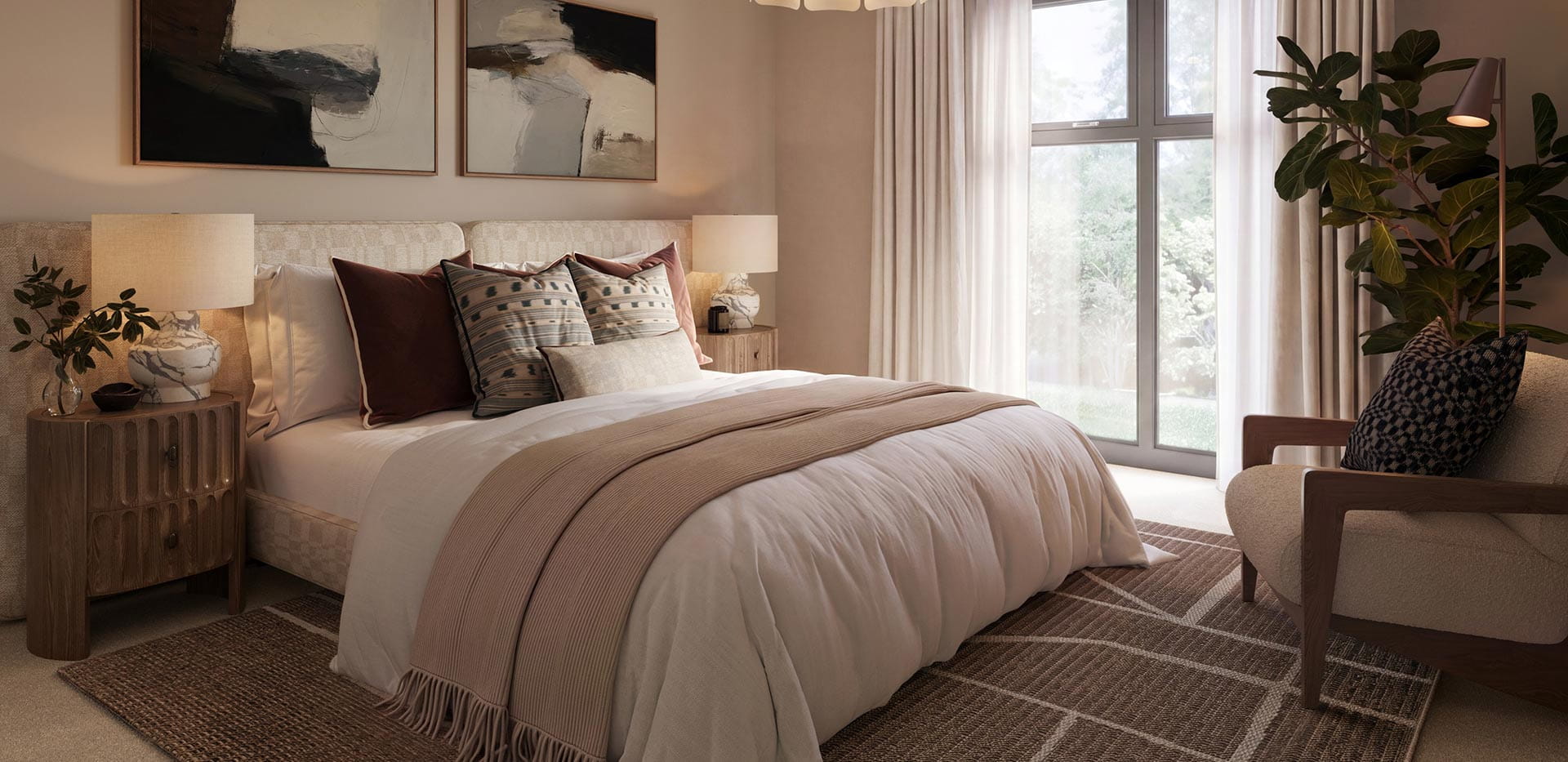 An interior Bedroom image at Larch Court