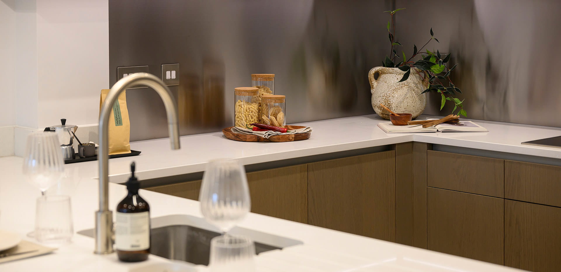 An interior Kitchen image at The Pavilion at Sunningdale Park