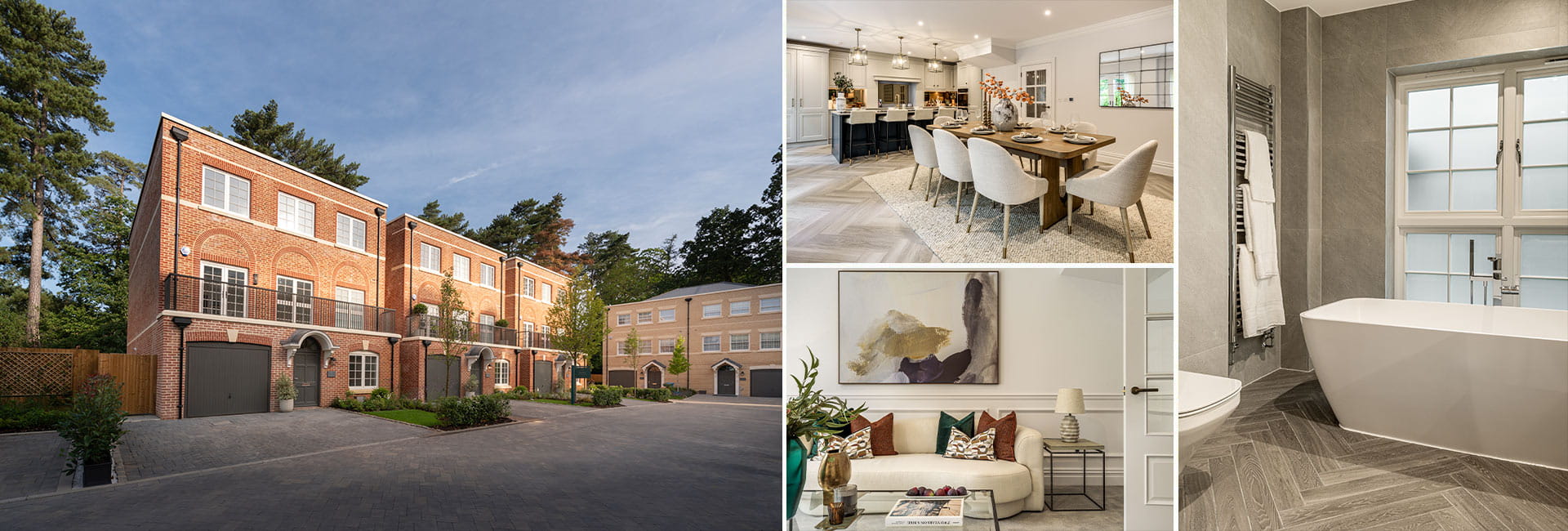 Montage of images of Sunningdale Park