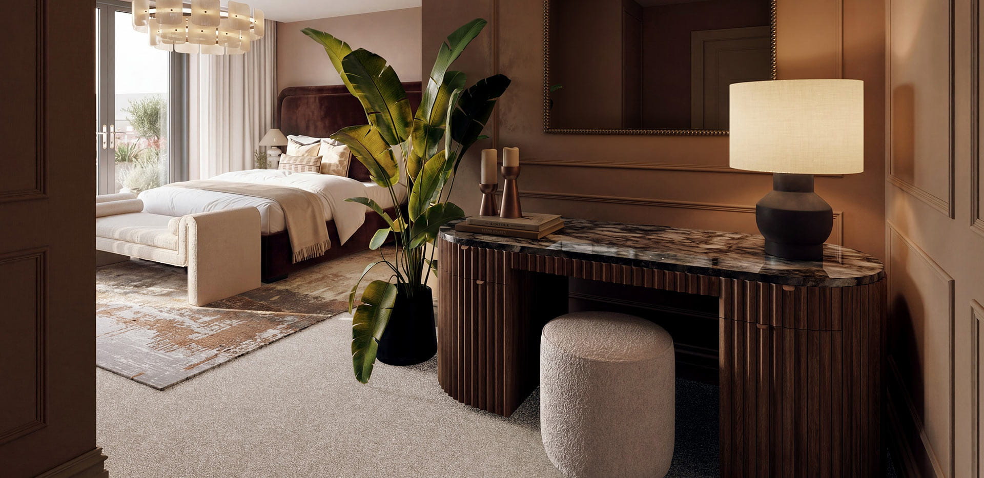 Sunningdale Park, Penthouse, luxury bedroom