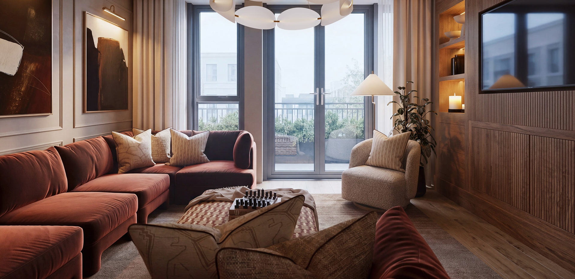 Sunningdale Park, Penthouse, luxury living space