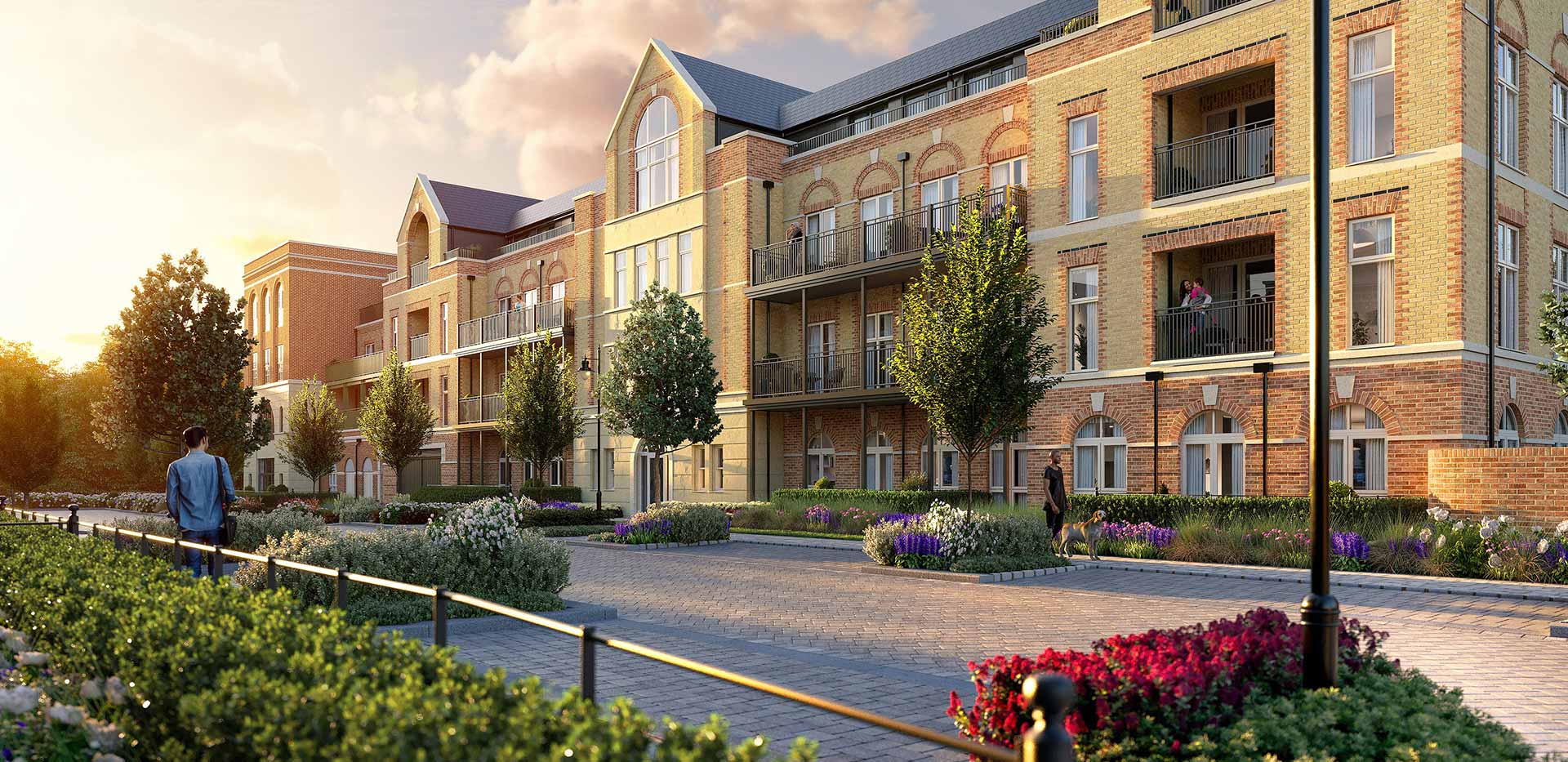 Sunningdale Park, Larch Court beautifully designed apartments amongst green space