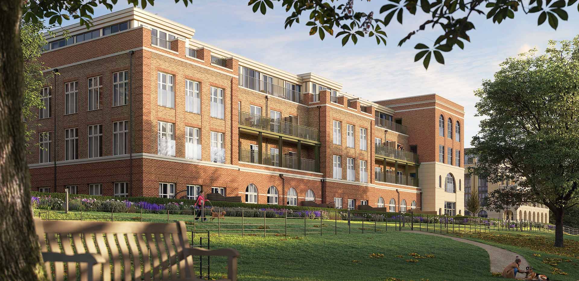 Sunningdale Park, Larch Court beautifully designed apartments amongst green space