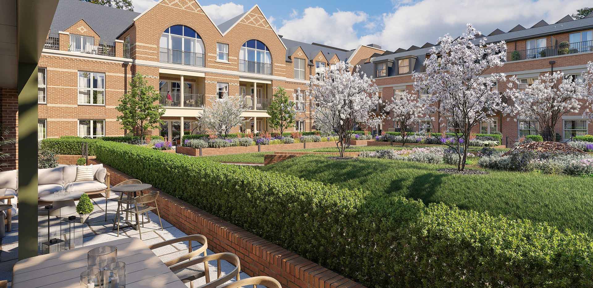 Sunningdale Park, Larch Court beautifully designed apartments amongst green space