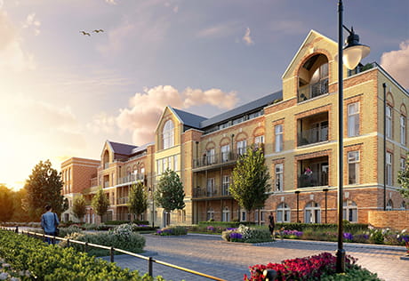 Exterior photo at Larch Court