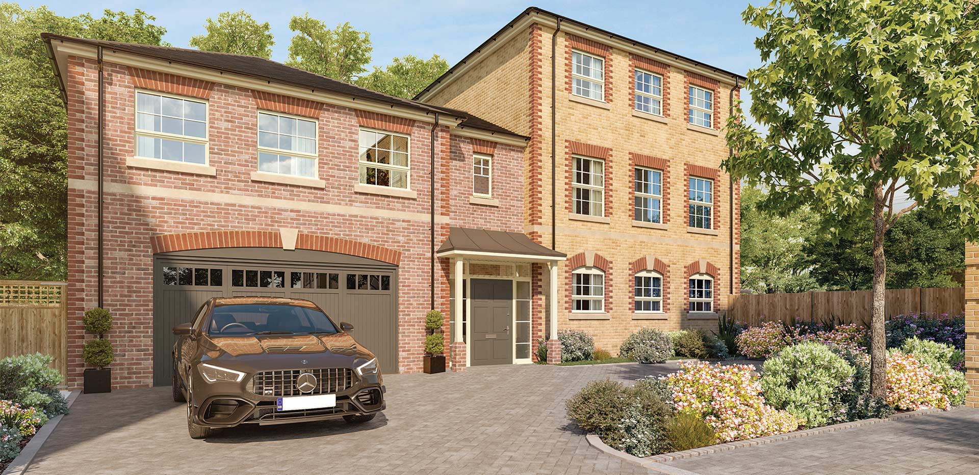 Berkeley, Sunningdale Park, Scholars Row, Exterior