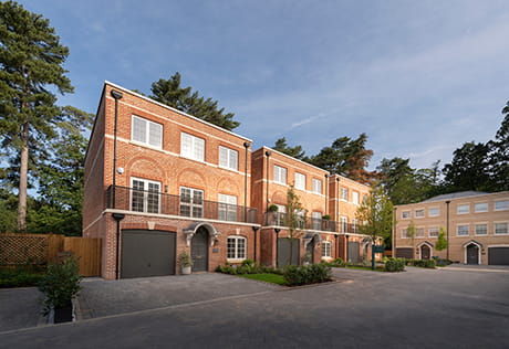 An exterior image of Scholars Row at Sunningdale Park