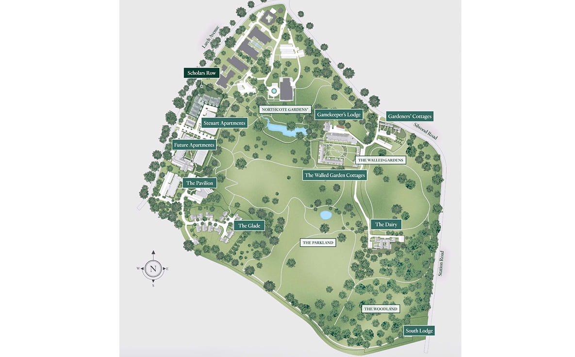 Berkeley, Sunningdale Park - Site Plan