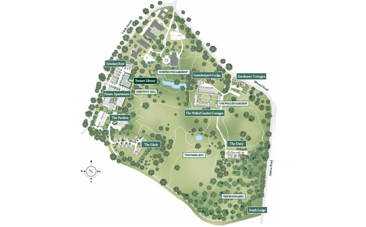Sunningdale Park - Steuart Library Site Plan