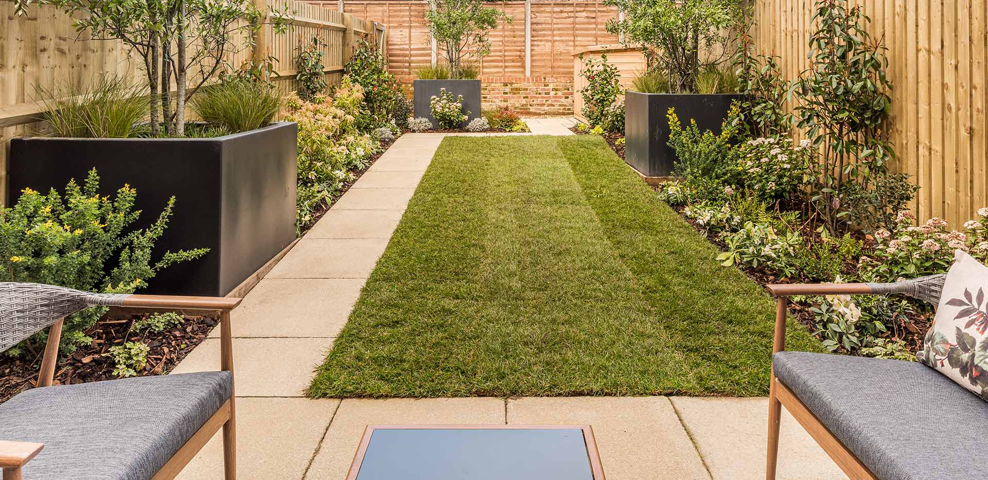 Sunninghill Square - A Shot of the properties Garden