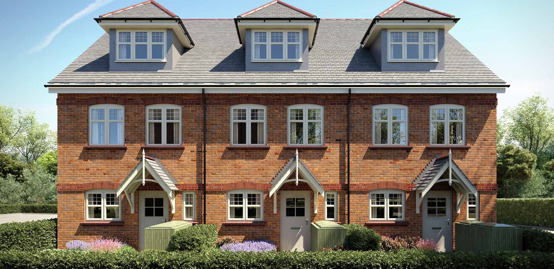 Sunninghill Square, Exterior