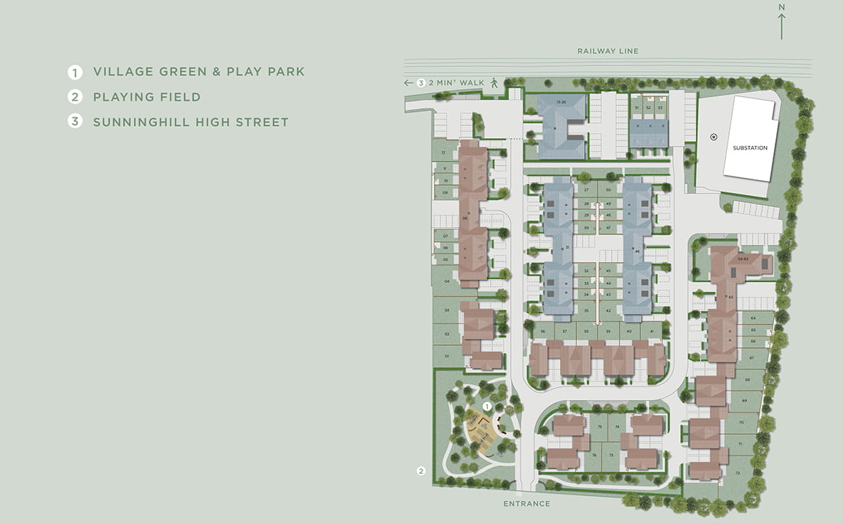Sunninghill Square Site Plan