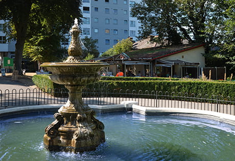An image of a water feature in Sutton Park